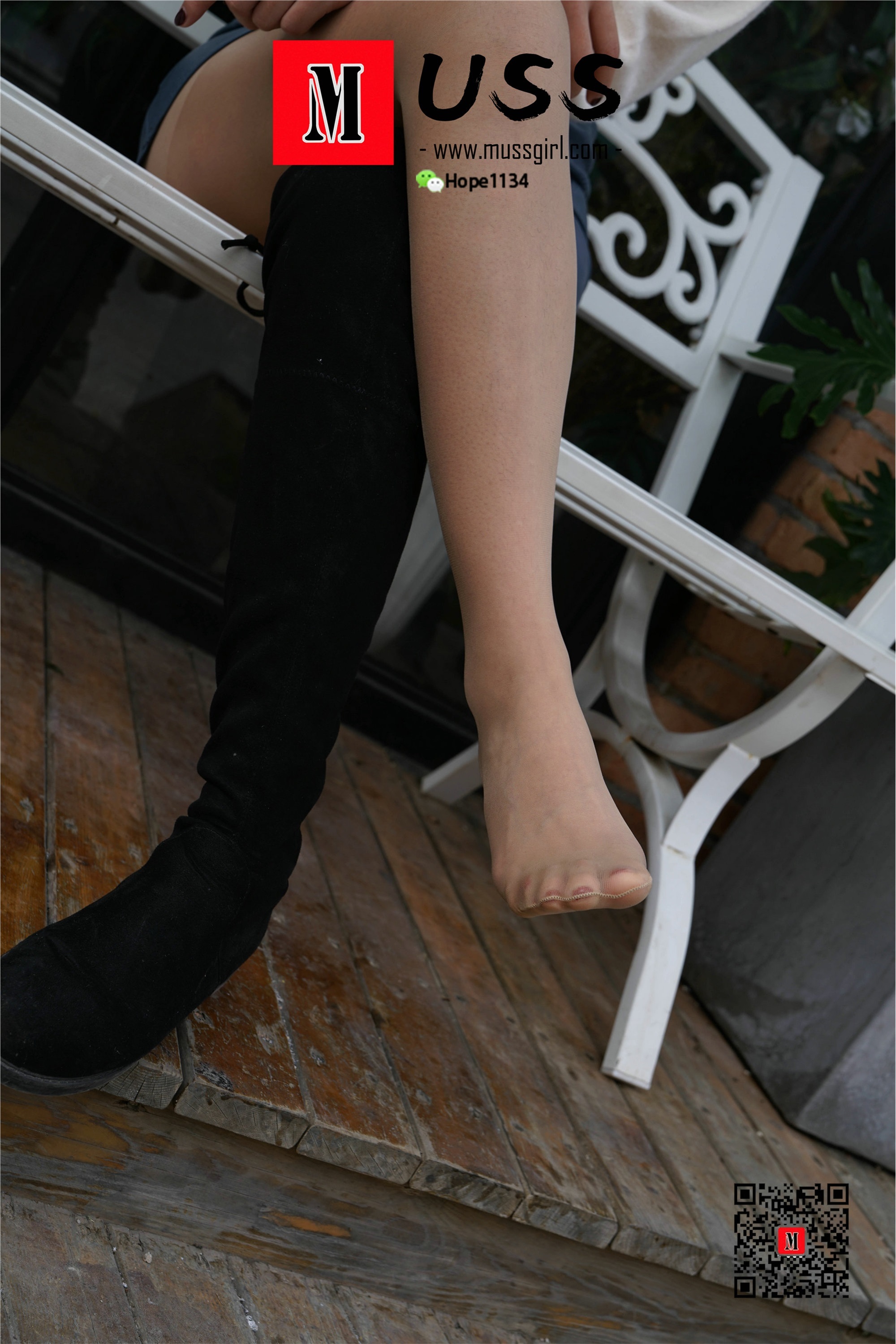 MussGirl慕丝女郎  NO.046 燕姐我就爱拖鞋穿鞋咋啦